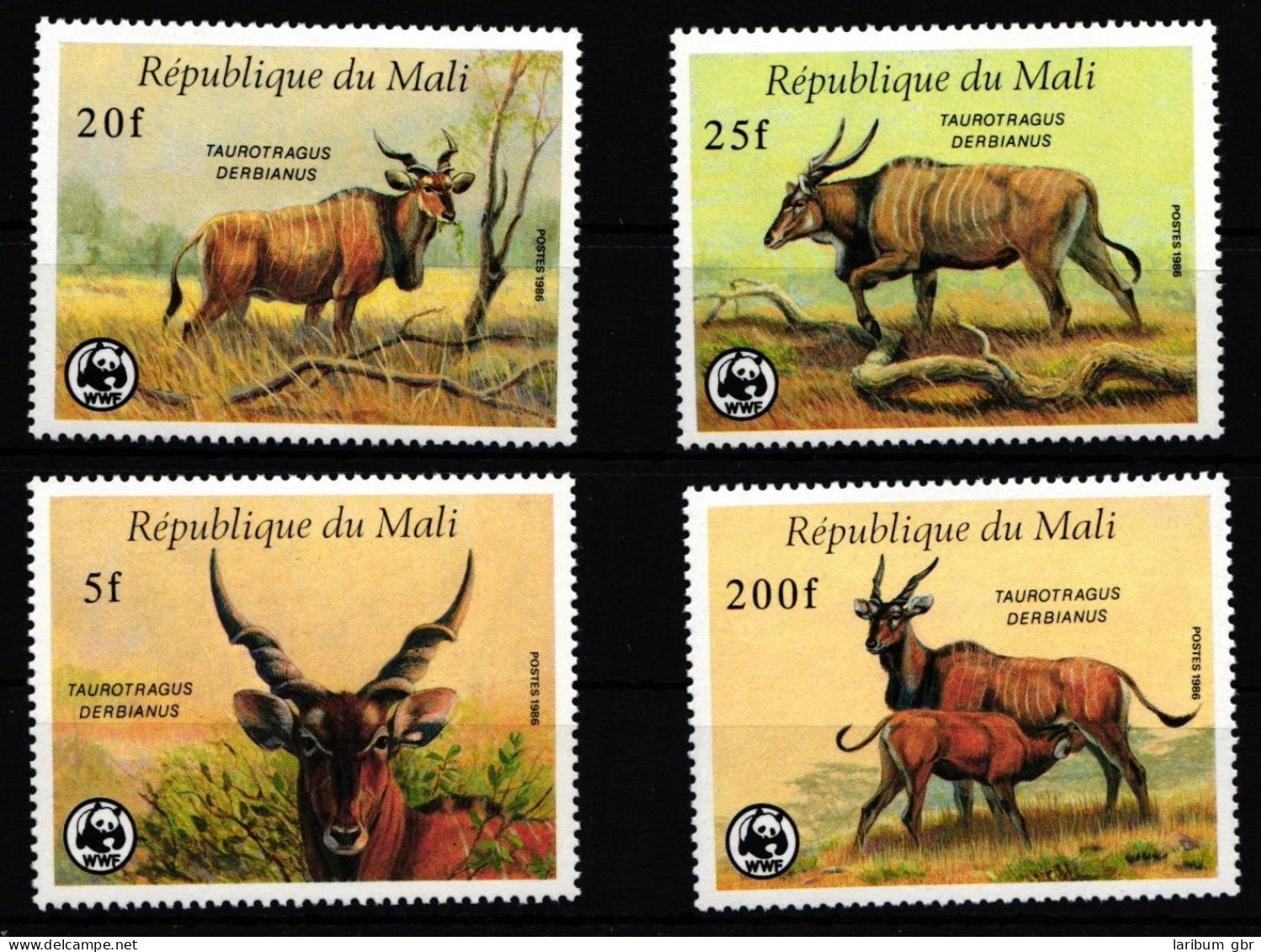 Mali 1078-1081 Postfrisch Wildtiere #IH346 - Mali (1959-...)