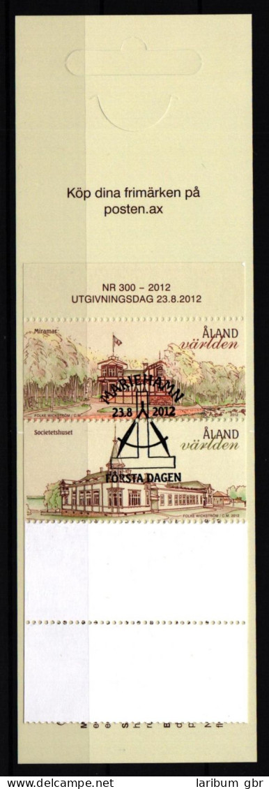 Aland 362-364 Gestempelt Markenheft 20 Mit Ersttagsstempel / Architektur #IH306 - Aland