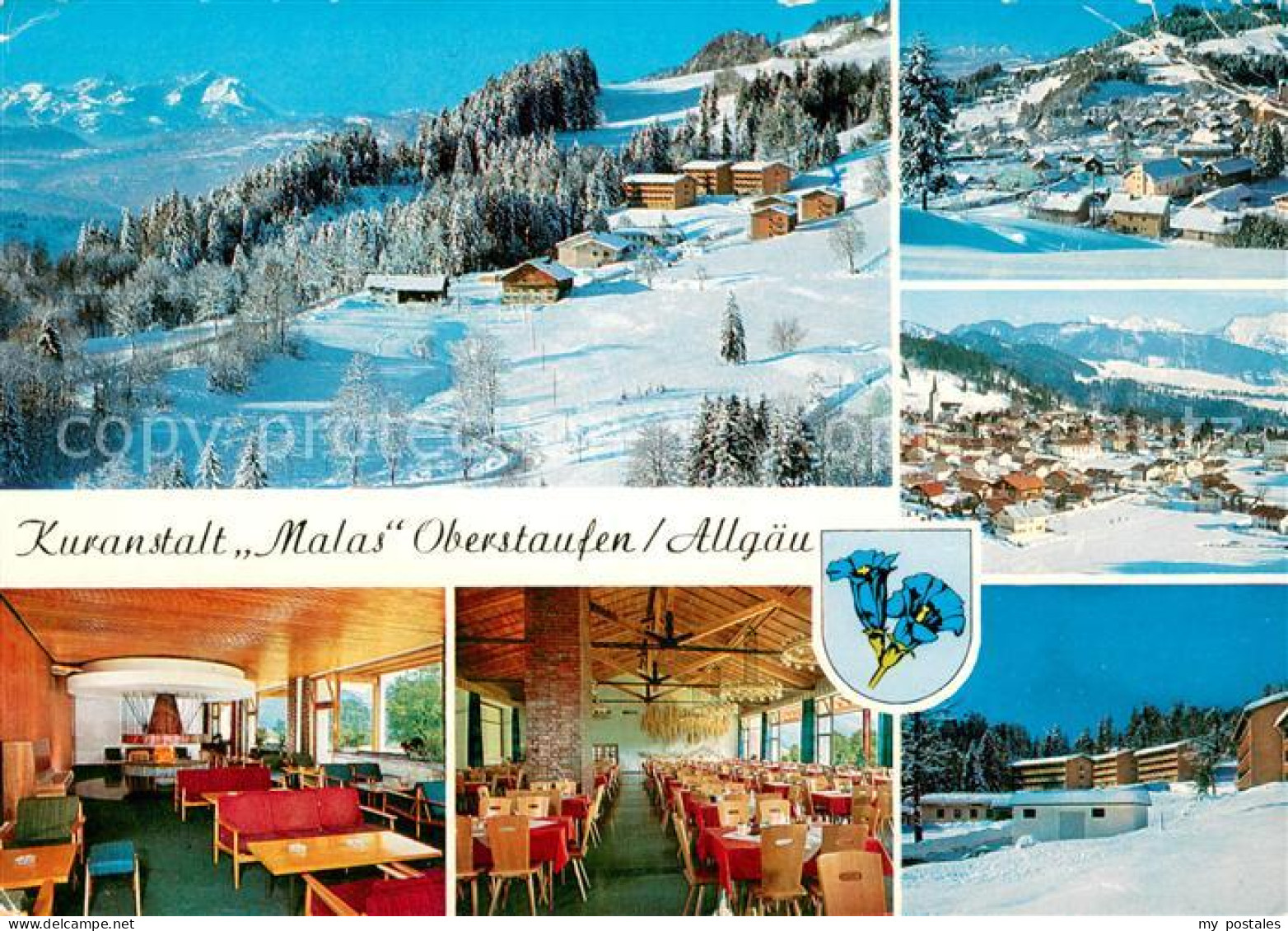 73660097 Oberstaufen Kuranstalt Malas Hotel Restaurant Wintersportplatz Allgaeue - Oberstaufen