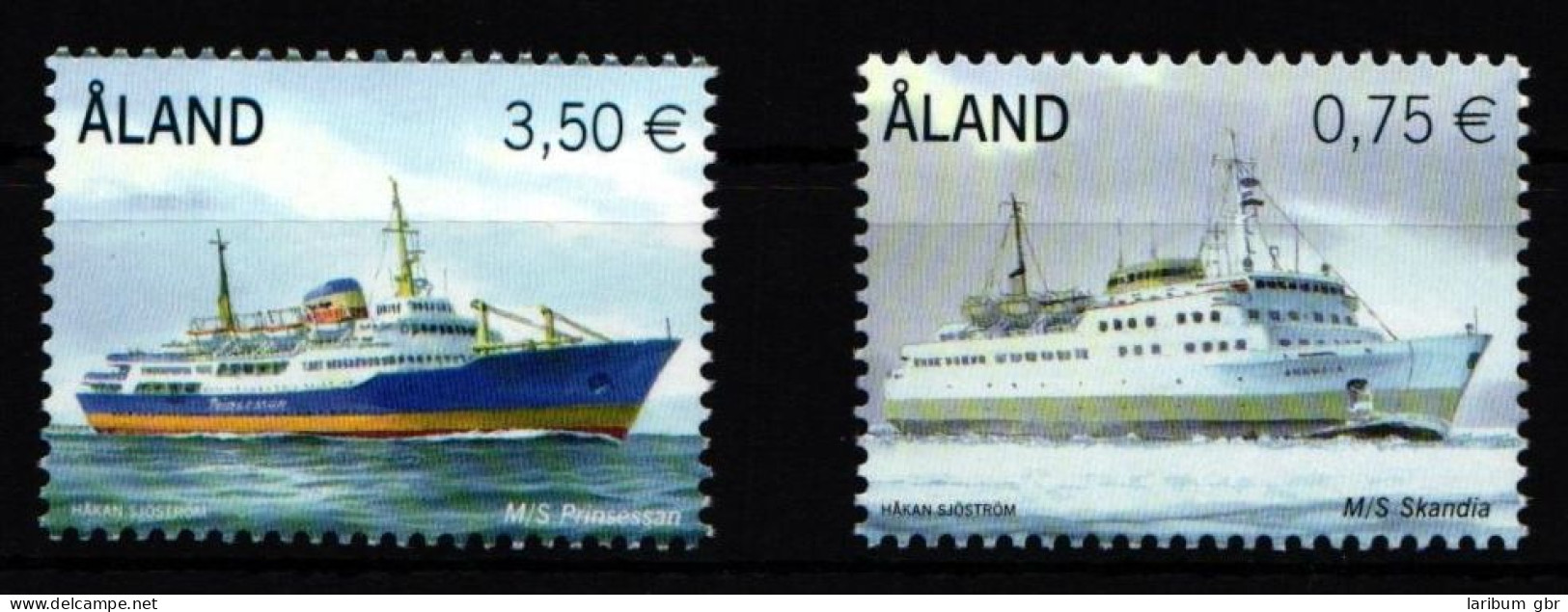 Aland 312 Und 313 Postfrisch Schiffe #IH320 - Ålandinseln