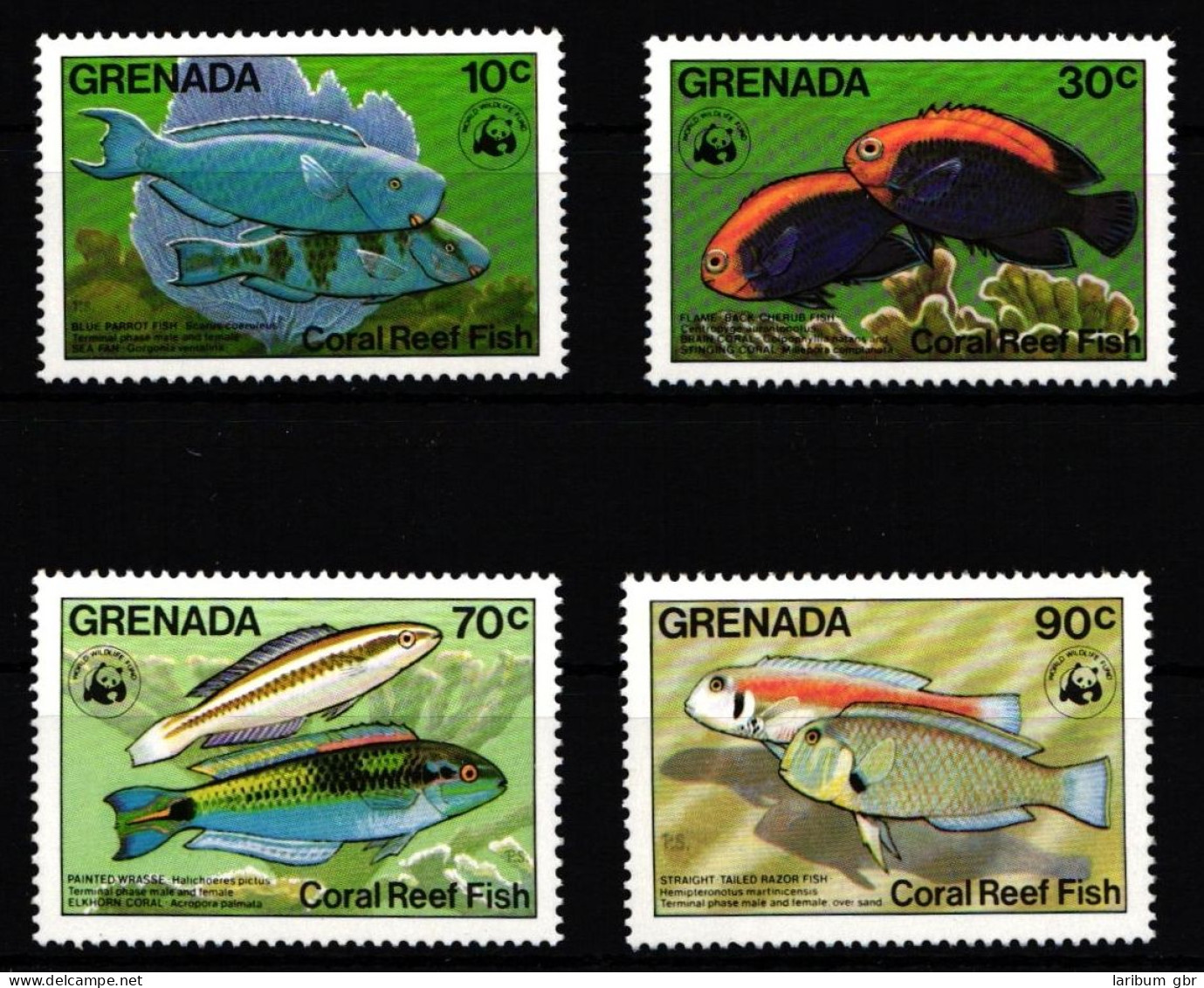 Grenada 1299-1302 Postfrisch Fische #IH365 - Grenada (1974-...)