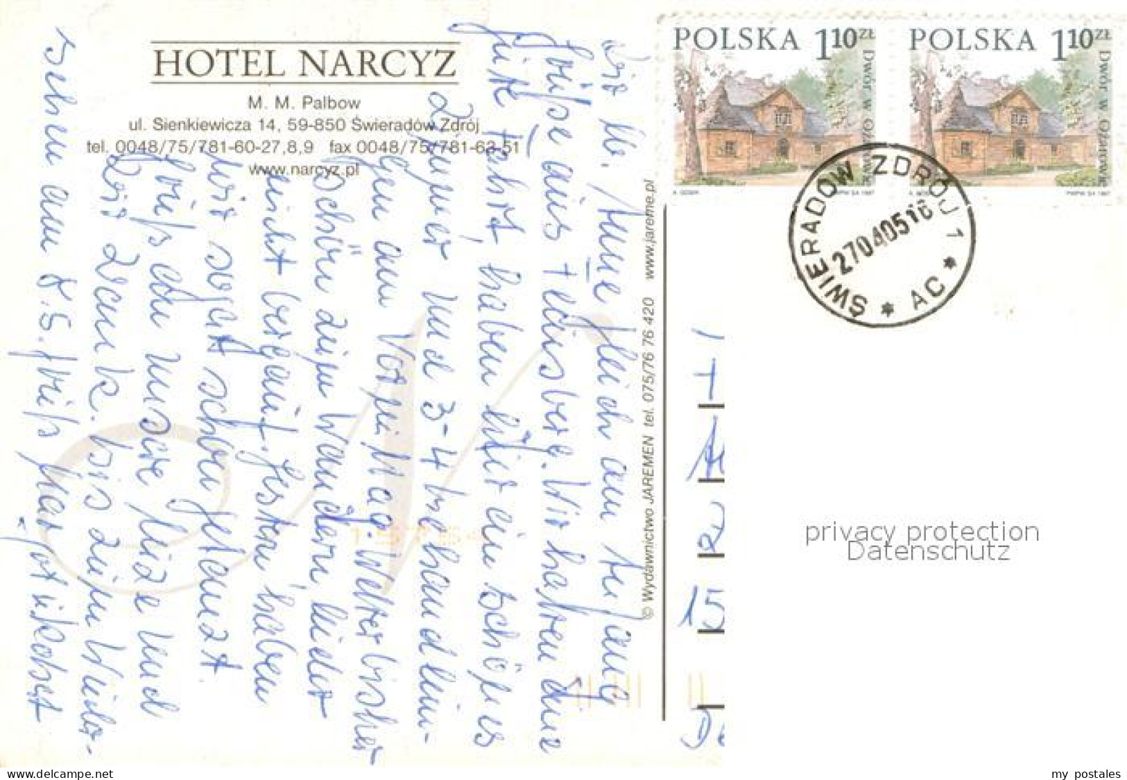 73660068 Swieradow Zdroj Bad Flinsberg Hotel Narcyz Restaurant Wellness Moorbad  - Pologne