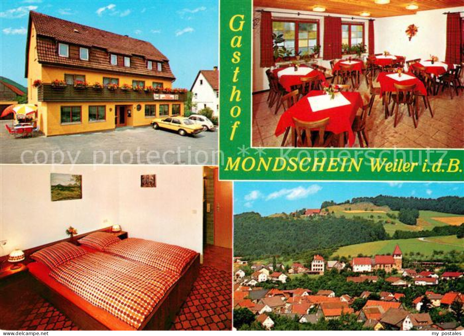 73660032 Weiler Schwaebisch Gmuend Gasthof Mondschein Am Fusse Des Hornbergs Res - Schwäbisch Gmünd