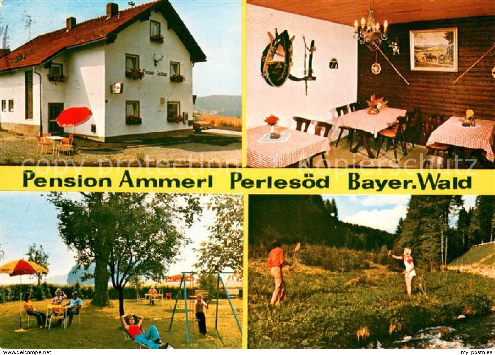 73659883 Perlesoed Wald Pension Ammerl Urlaub Auf Dem Land Partie Am Wasser Perl - Freyung