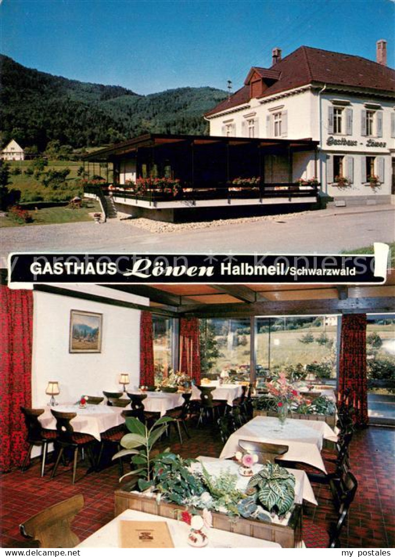 73659822 Halbmeil Gasthaus Loewen Im Schwarzwald Restaurant Halbmeil - Wolfach