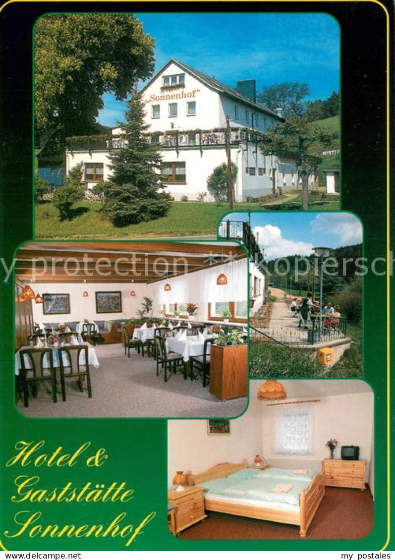 73659798 Hinterhermsdorf Hotel Und Gaststaette Sonnenhof Restaurant Fremdenzimme - Sebnitz