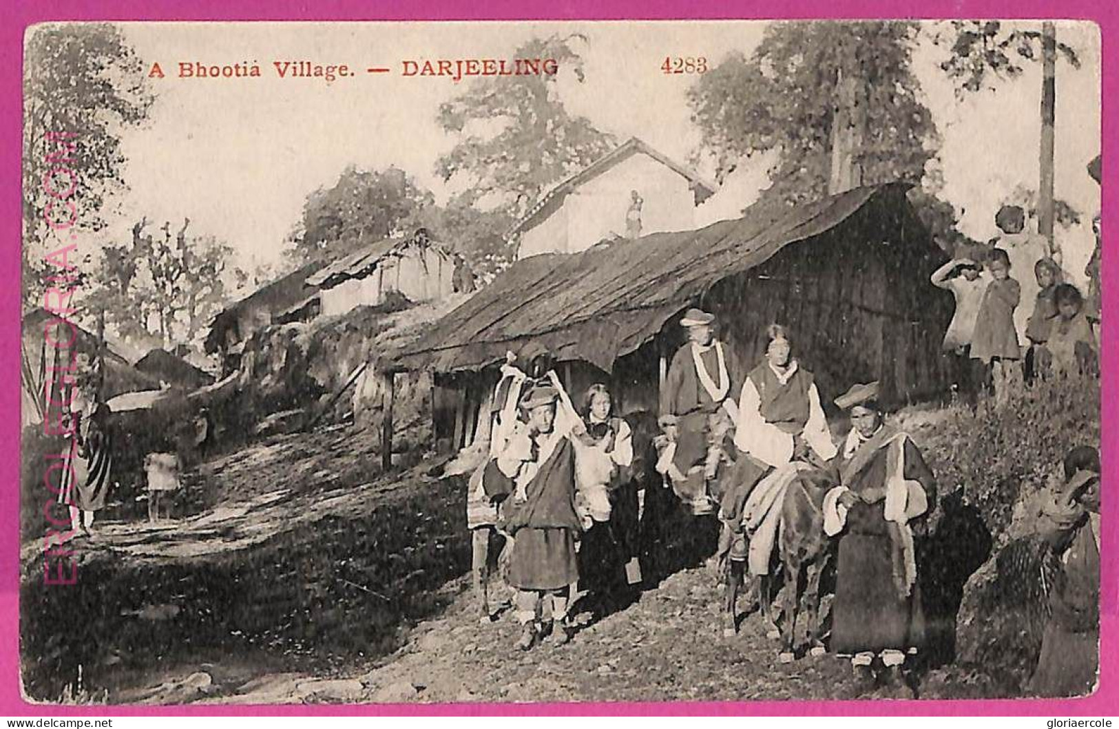 Ag3747 - INDIA - VINTAGE POSTCARD - Darjeeling - Inde