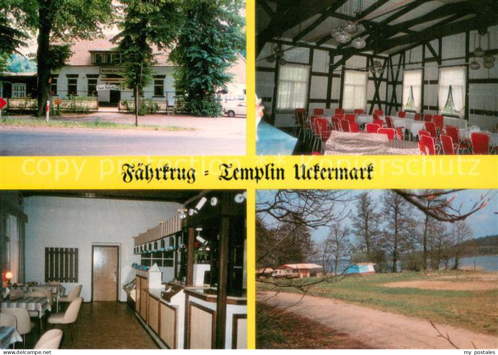73659662 Templin Gaststaette Campingplatz Zum Faehrkrug Templin - Templin