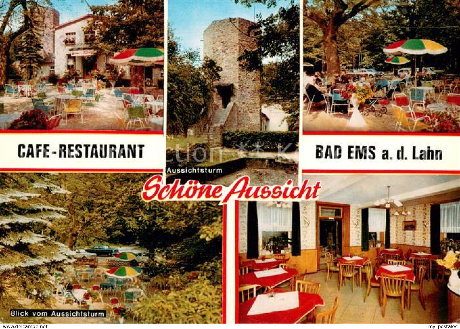 73659658 Bad Ems Cafe Restaurant Schoene Aussicht Terrasse Aussichtsturm Bad Ems - Bad Ems