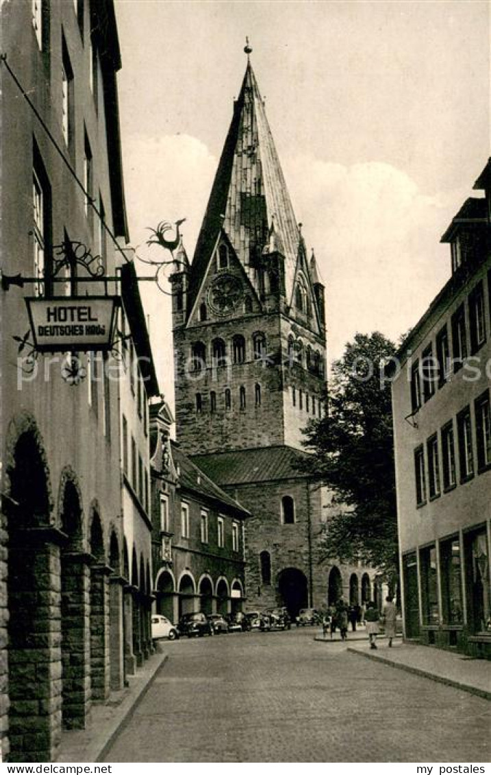 73659648 Soest Arnsberg Rathausstrasse Mit St. Patrokli Dom Soest Arnsberg - Soest