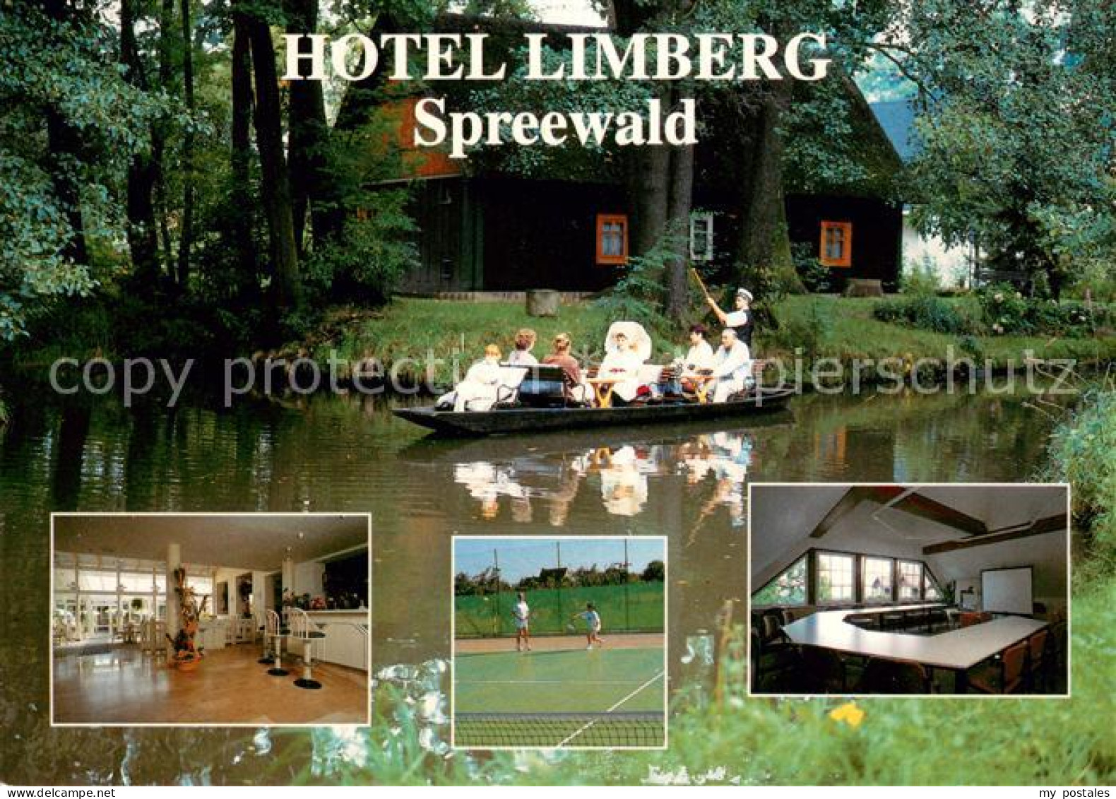 73659627 Limberg Cottbus Hotel Limberg Spreewald Tracht Tennis  Limberg Cottbus - Kolkwitz
