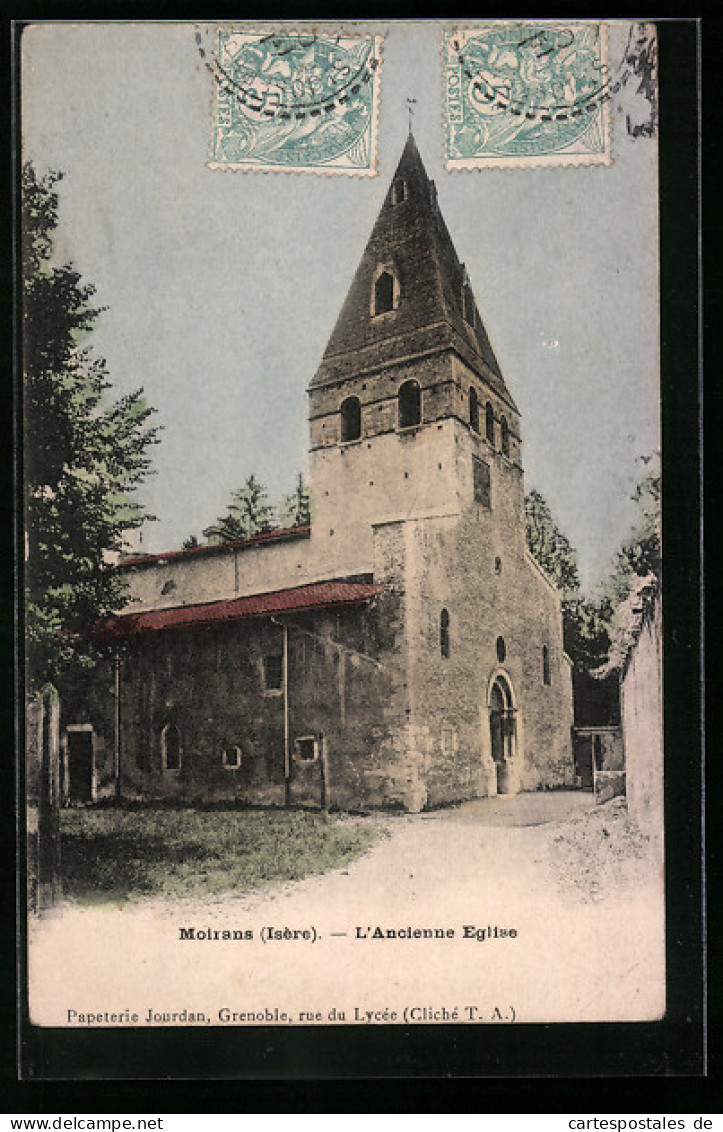 CPA Moirans, L`Ancienne Eglise  - Moirans