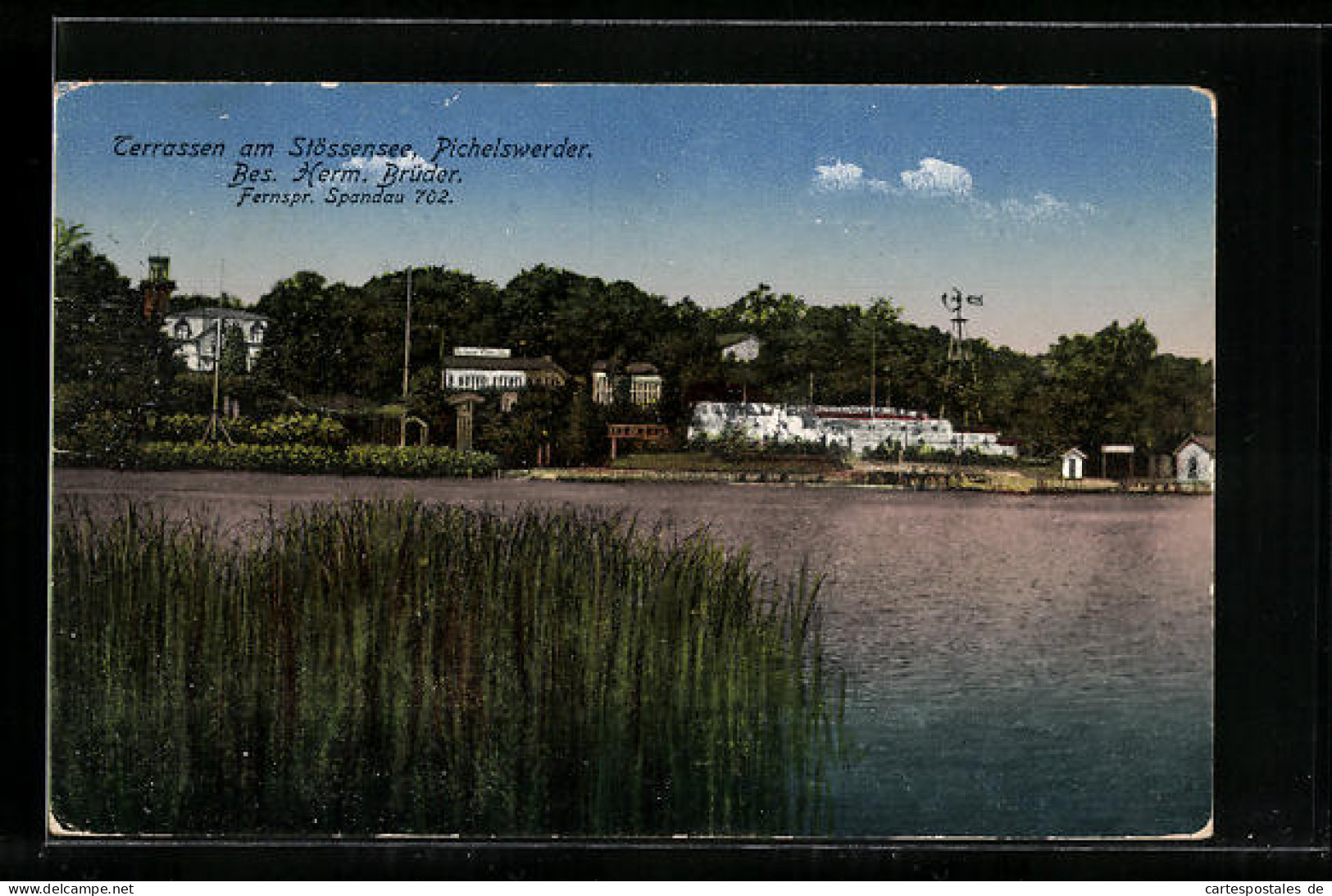 AK Pichelswerder, Terrassen Am Stössensee  - Spandau