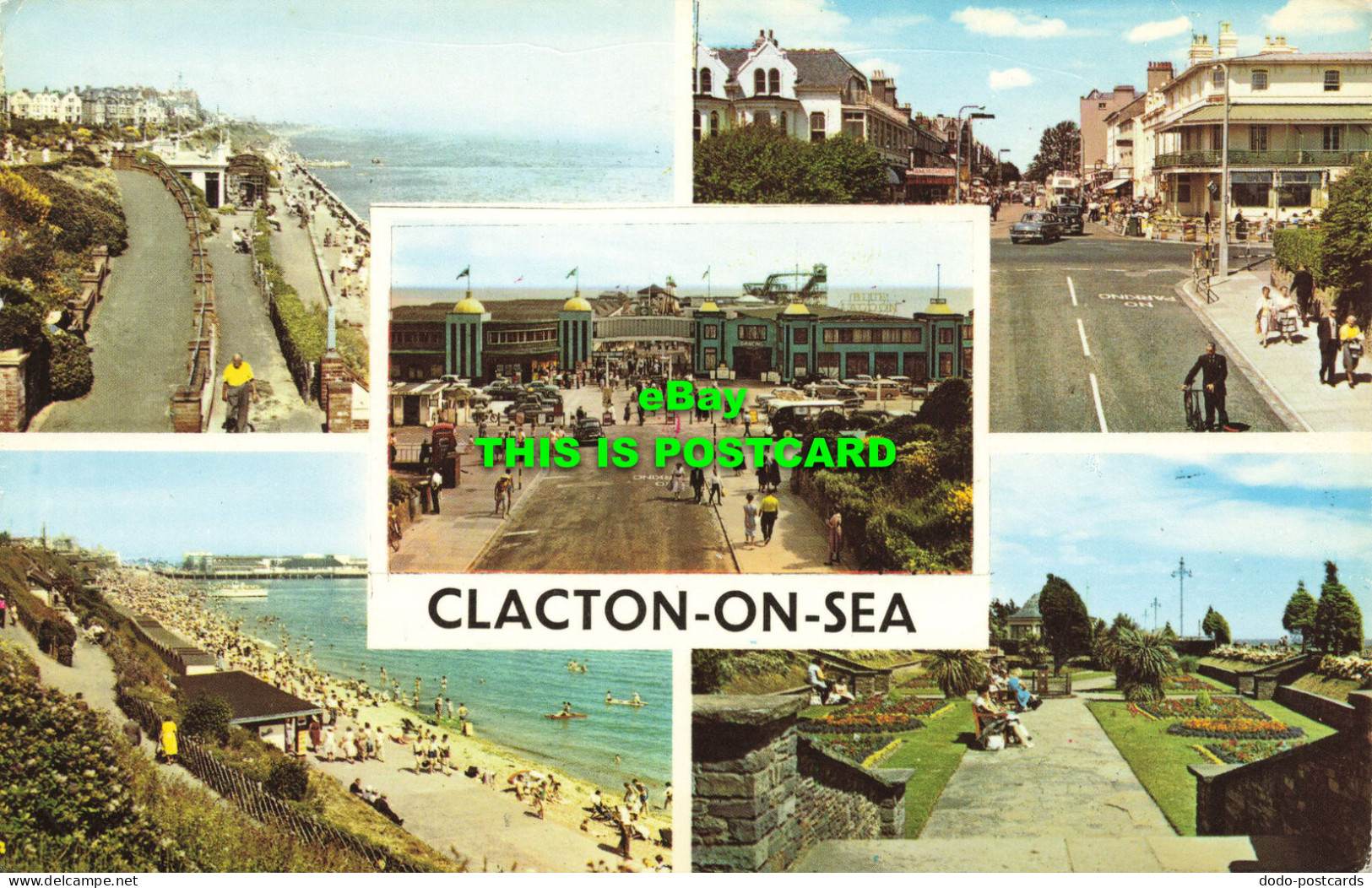 R567604 Clacton On Sea. PLC8166. 1968. Multi View - Mondo