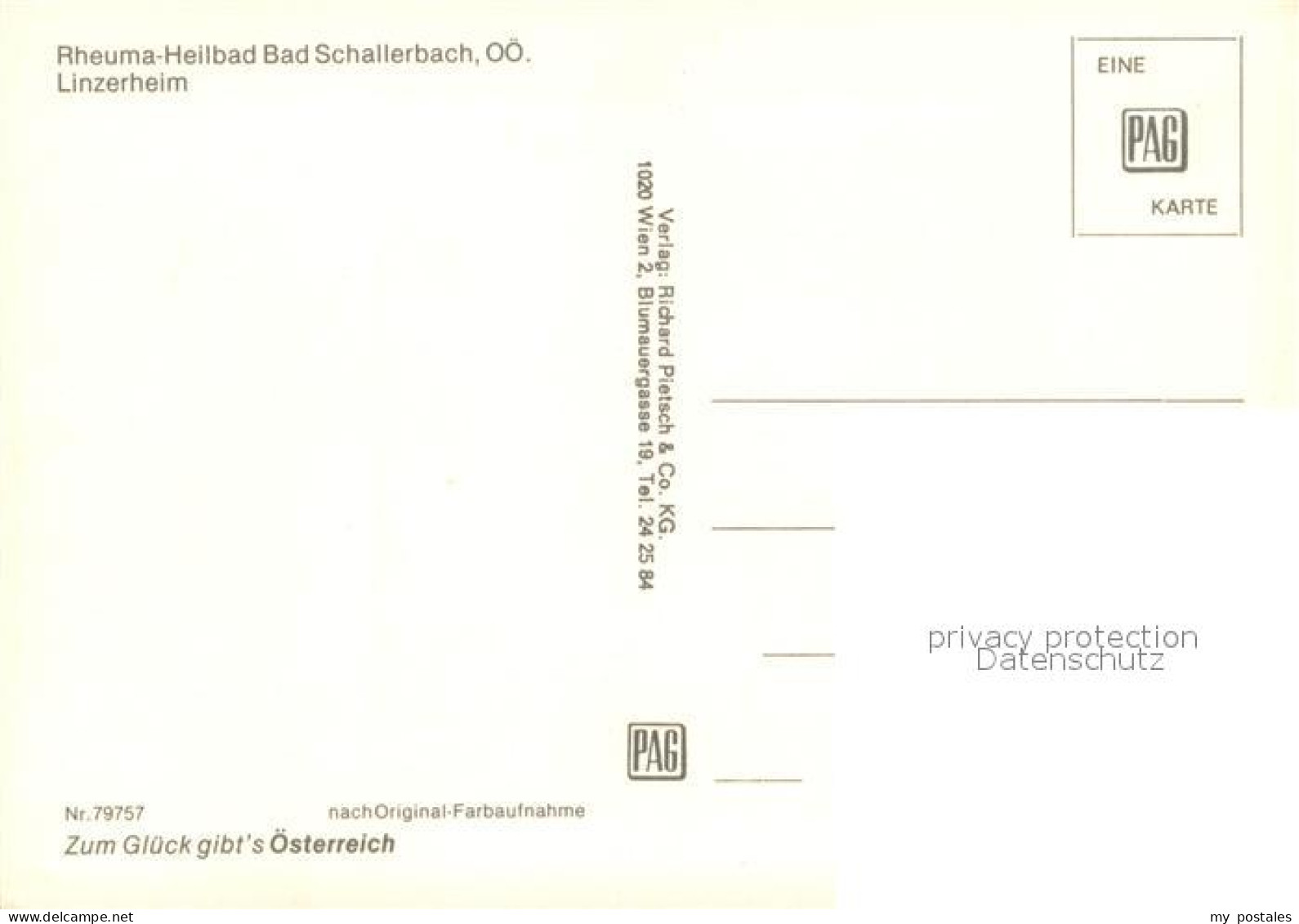 73659339 Bad Schallerbach Linzerheim Gesundheitszentrum Bad Schallerbach - Sonstige & Ohne Zuordnung