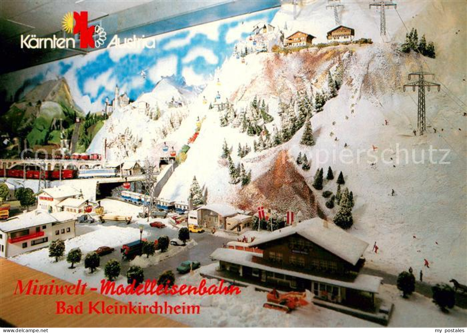 73659338 Bad Kleinkirchheim Kaernten Miniwelt Modelleisenbahn Bad Kleinkirchheim - Altri & Non Classificati