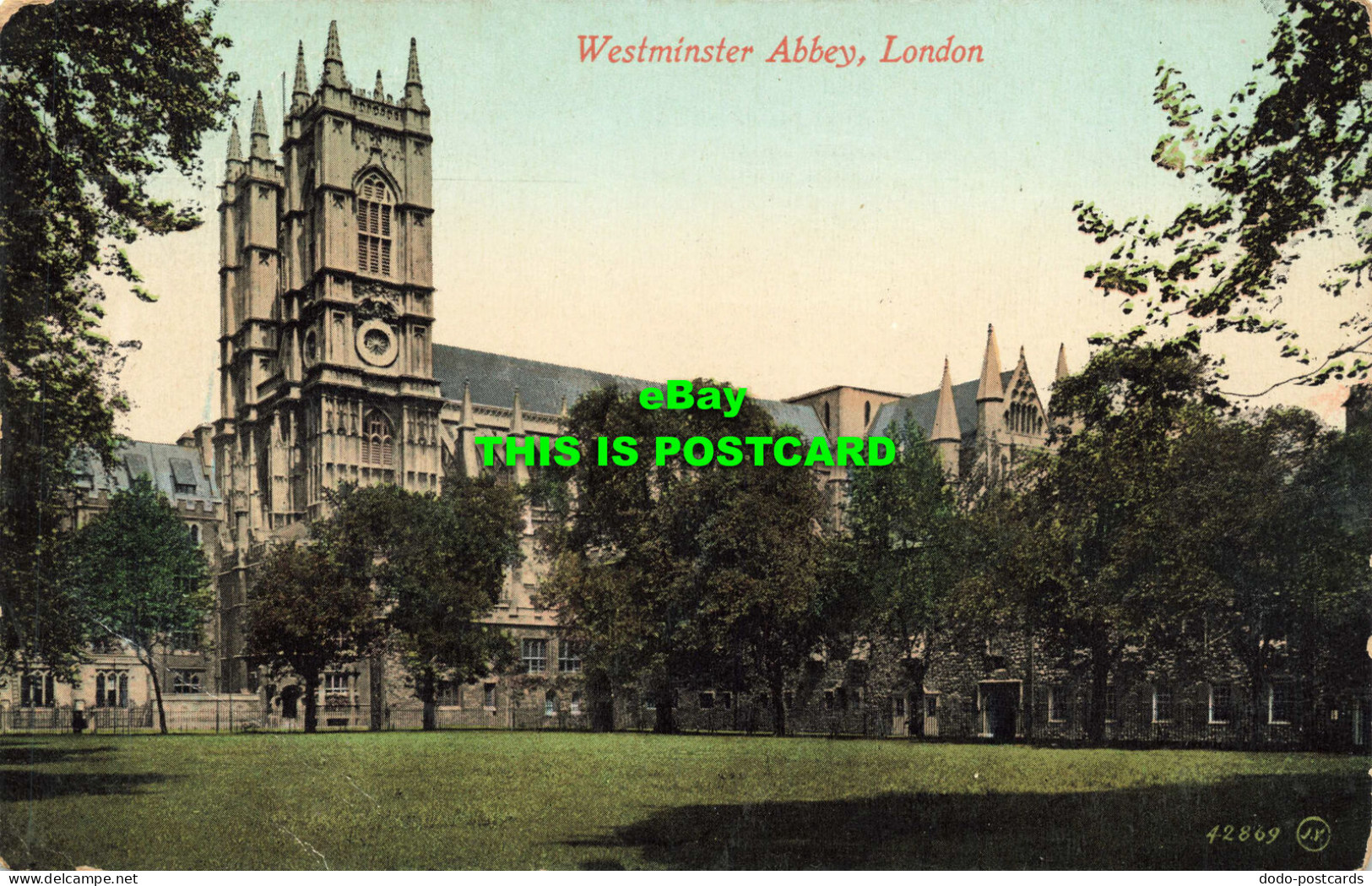 R567607 42869. Westminster Abbey. London. Valentines Series. 1910 - Sonstige & Ohne Zuordnung