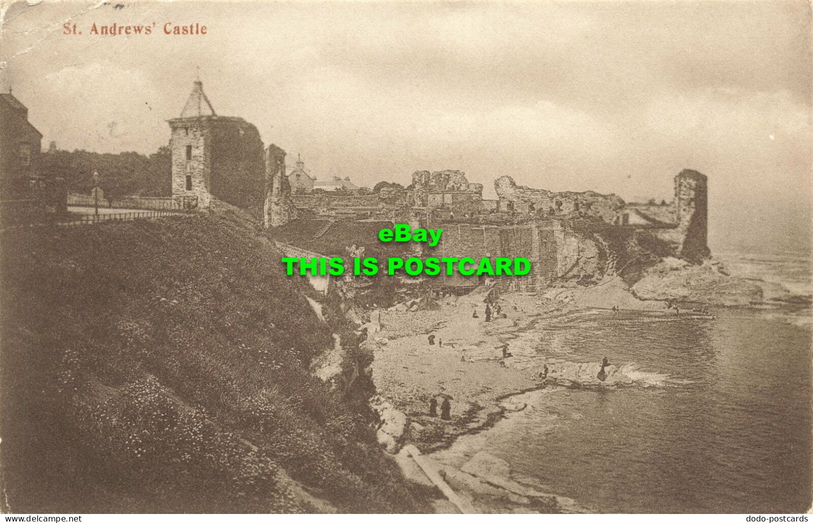 R567608 St. Andrews Castle. G. W. W. 1905 - Mondo