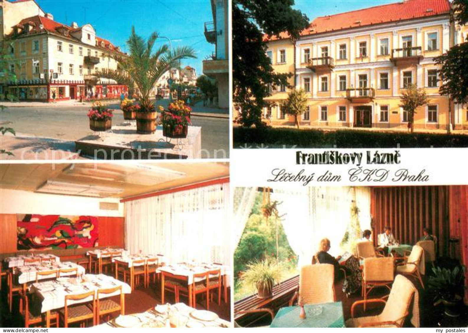 73659028 Frantiskovy Lazne Lecebny Dum CKD Praha Kurhaus Frantiskovy Lazne - Tchéquie