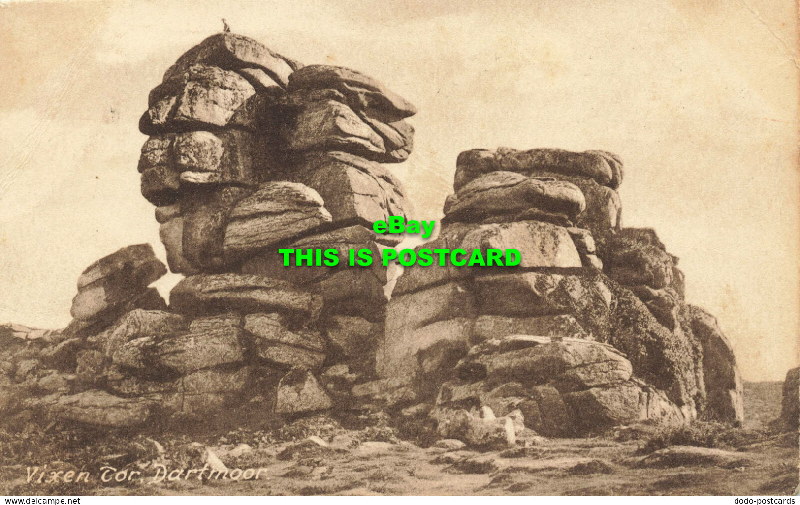 R567613 Vixen Tor. Dartmoor. Friths Series. No. 22653. 1921 - Mondo