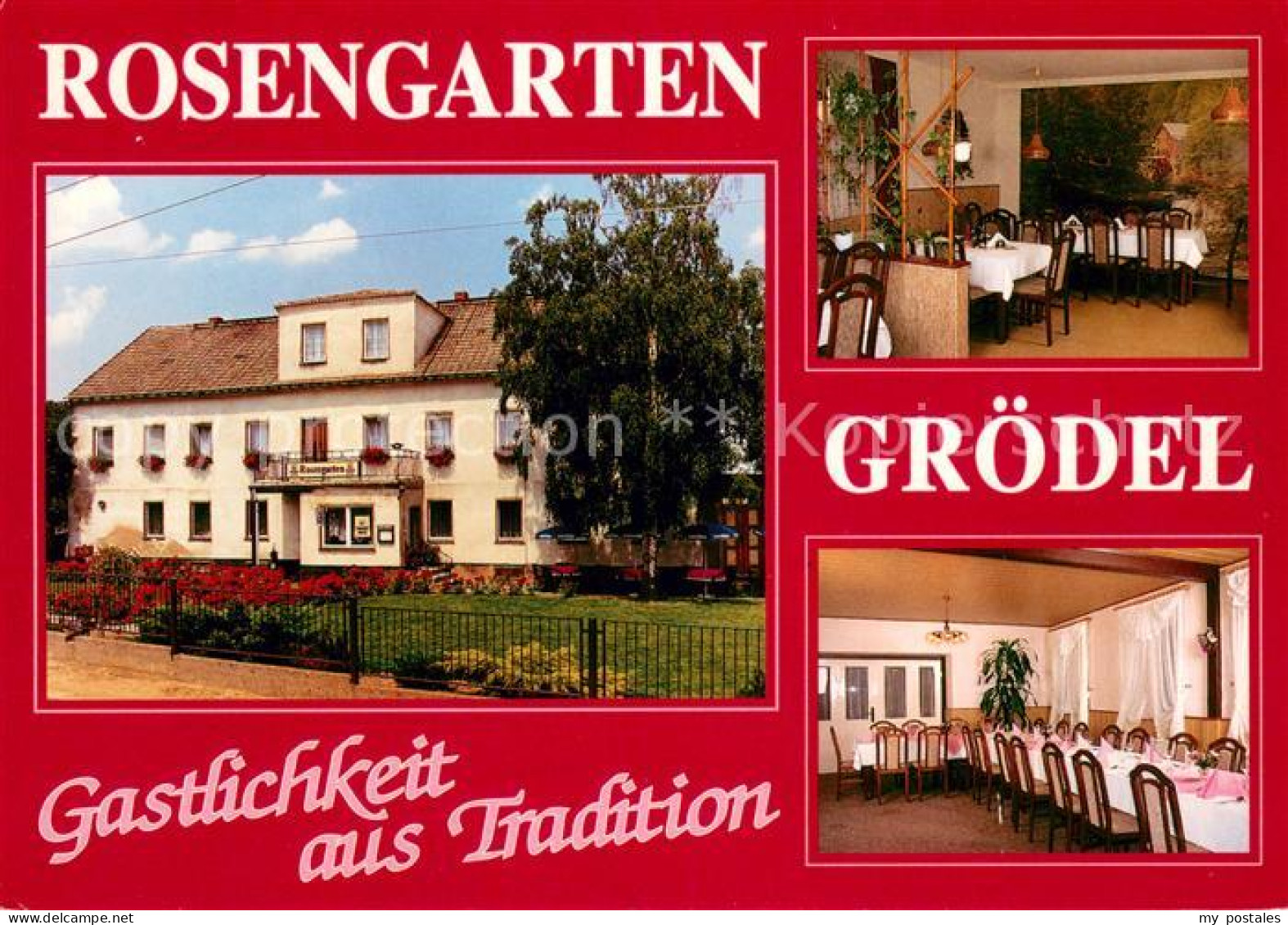 73658863 Groedel Riesa Gaststaette Rosengarten Restaurant  - Riesa