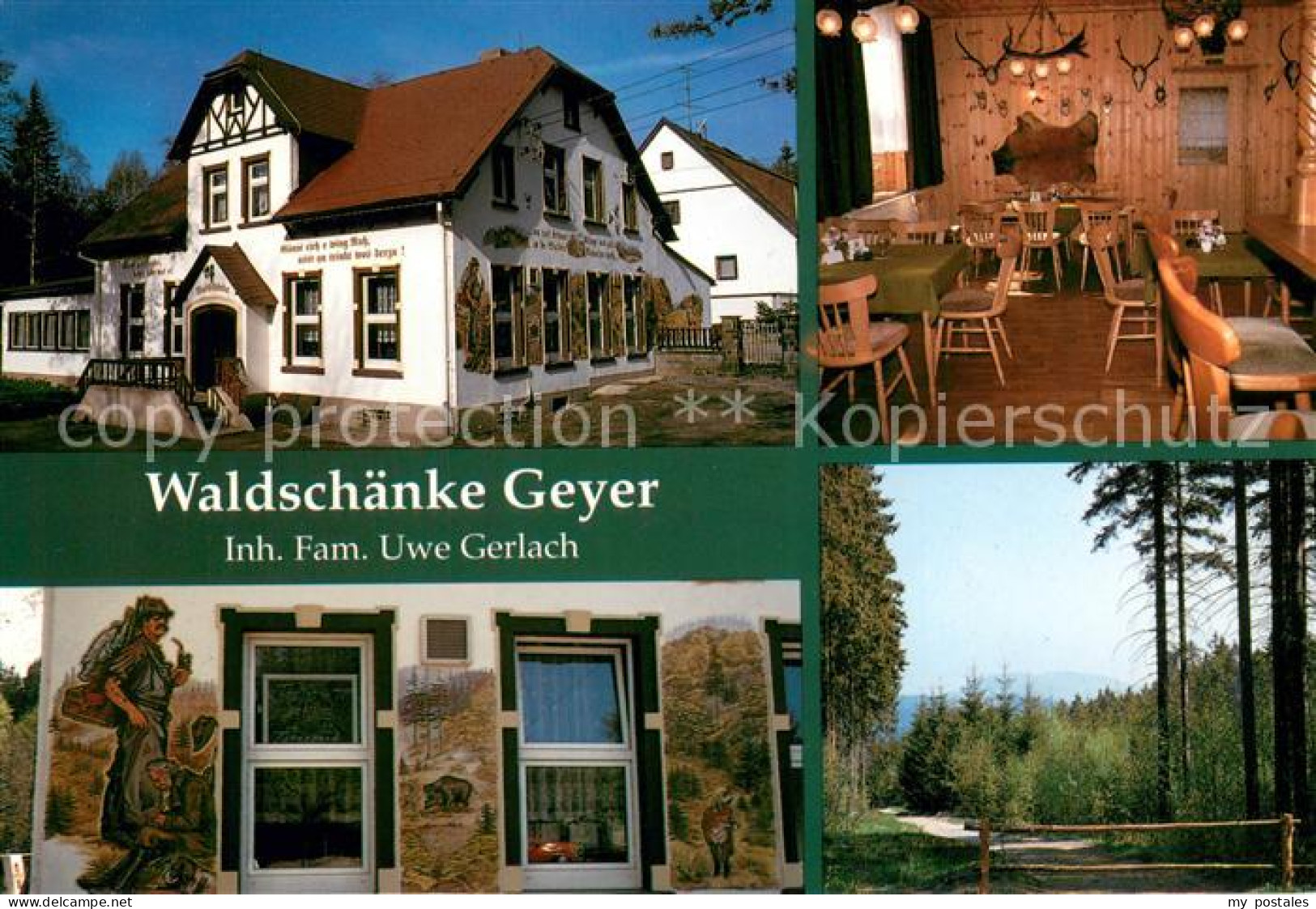 73658721 Geyer Gaststaette Pension Waldschaenke Waldweg Geyer - Geyer