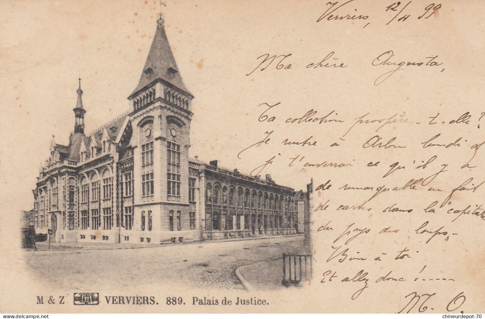 VERVIERS  PALAIS DE JUSTICE - Verviers