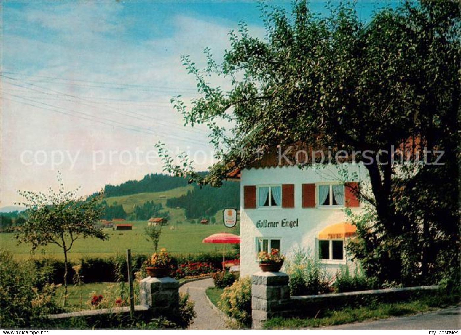 73658702 Kalzhofen Gaestehaus Pension Goldener Engel Kalzhofen - Oberstaufen