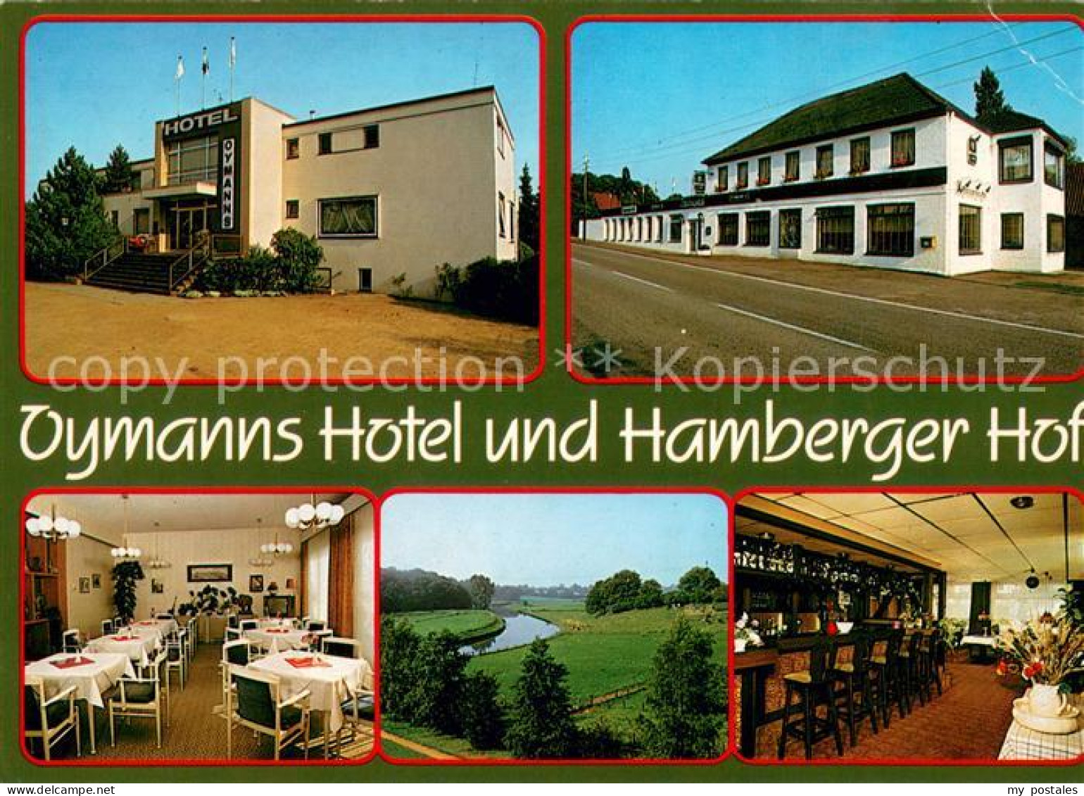 73658697 Hamberge Holstein Oymanns Hotel Und Hamberger Hof Restaurant Landschaft - Autres & Non Classés