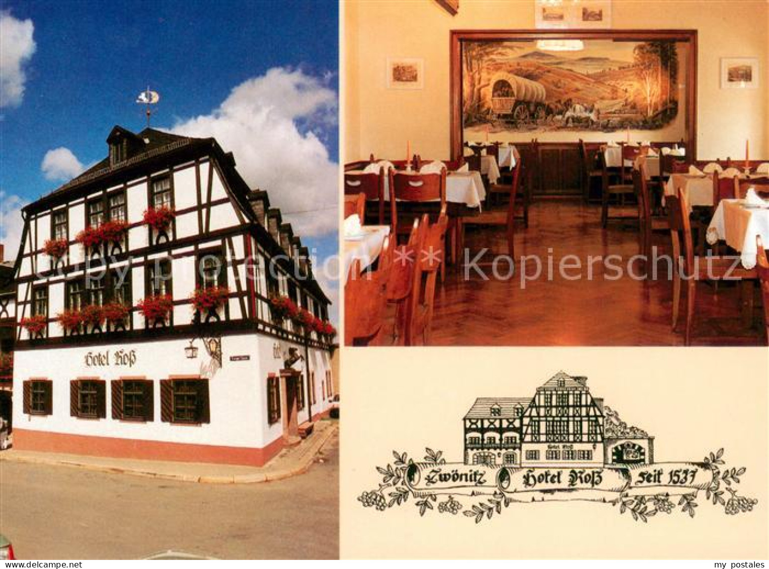 73658653 Zwoenitz Hotel Gaststaette Ross Zwoenitz - Zwoenitz