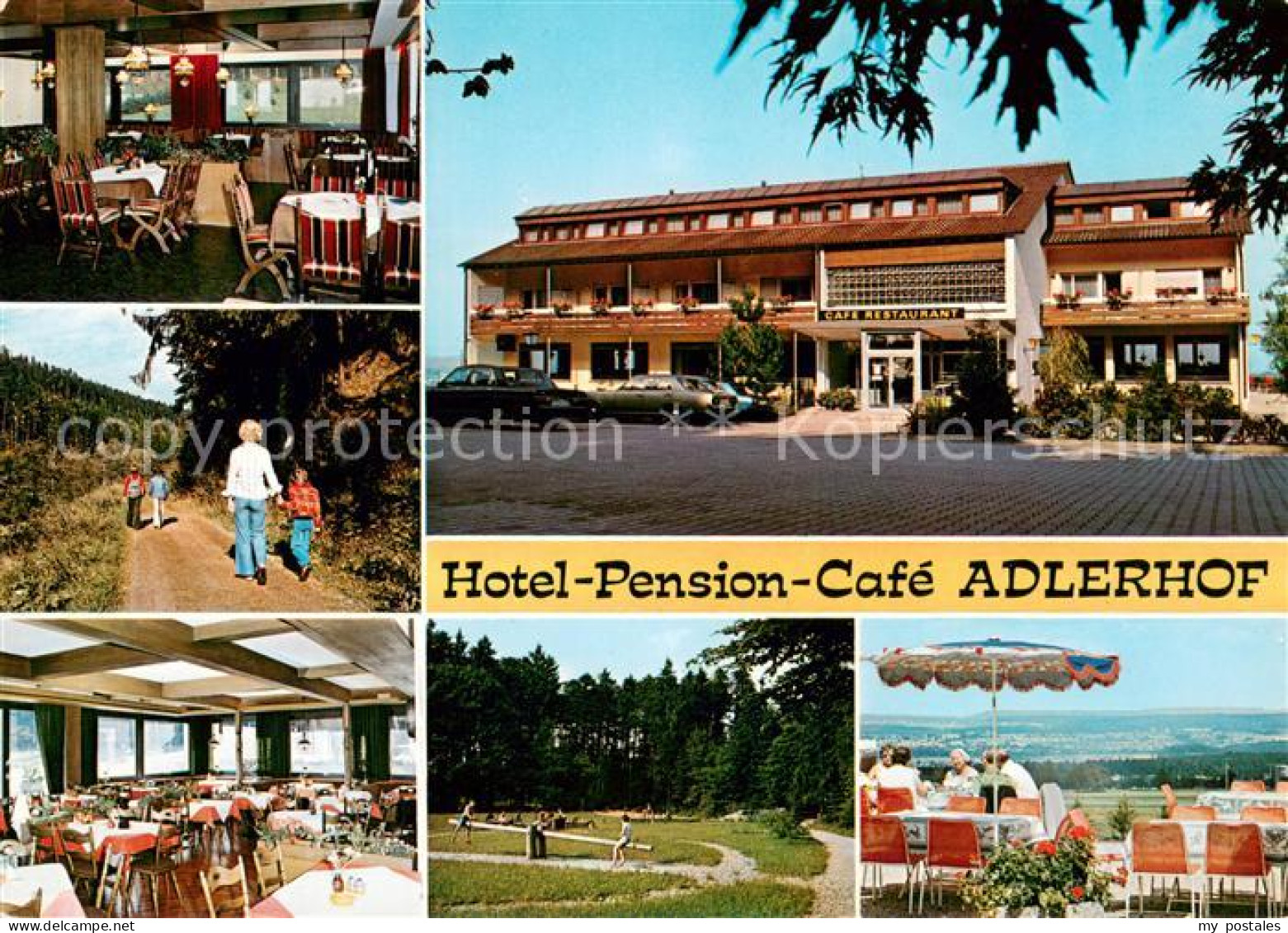 73658642 Straubenhardt Hotel Pension Cafe Adlerhof Kinderspielplatz Wandern Stra - Autres & Non Classés