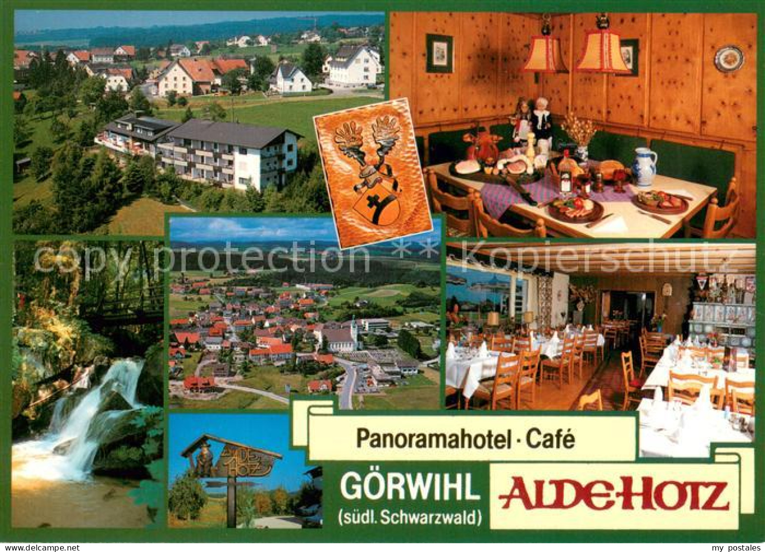 73658640 Goerwihl Panoramahotel Pension Cafe Alde Hotz Restaurant Wasserfall Sch - Autres & Non Classés