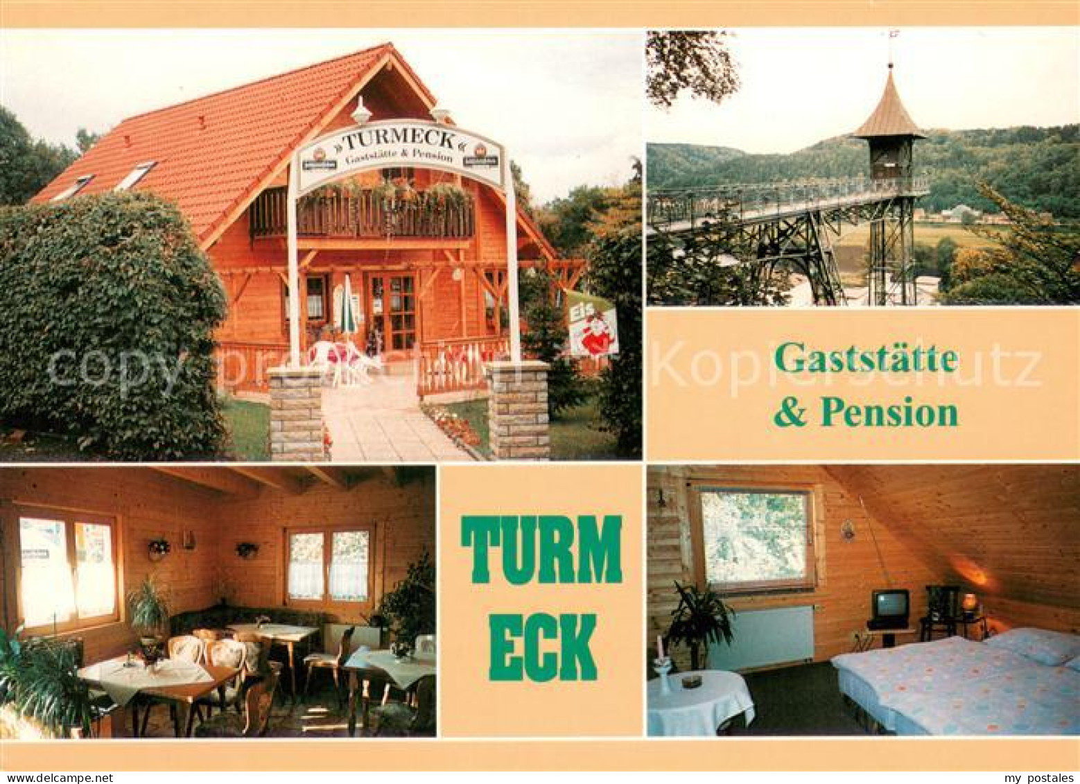 73658324 Ostrau Bad Schandau Gaststaette Pension Turmeck Restaurant Fremdenzimme - Bad Schandau