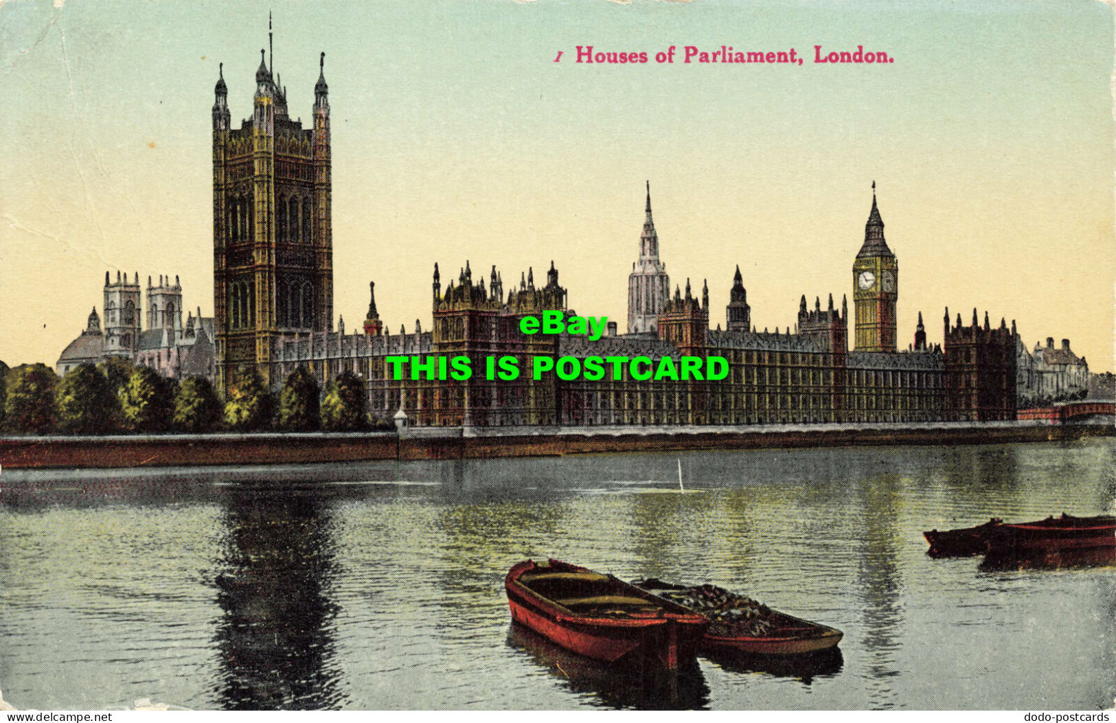 R567643 1. Houses Of Parliament. London. British Production. 1935 - Sonstige & Ohne Zuordnung