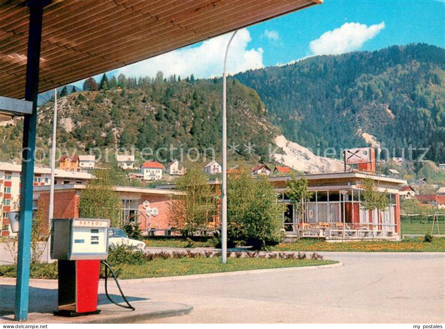 73658061 Bistrica Pri Trzicu Turisticni Objekti Ob Cest E 94 Tankstelle Raststae - Slovenië