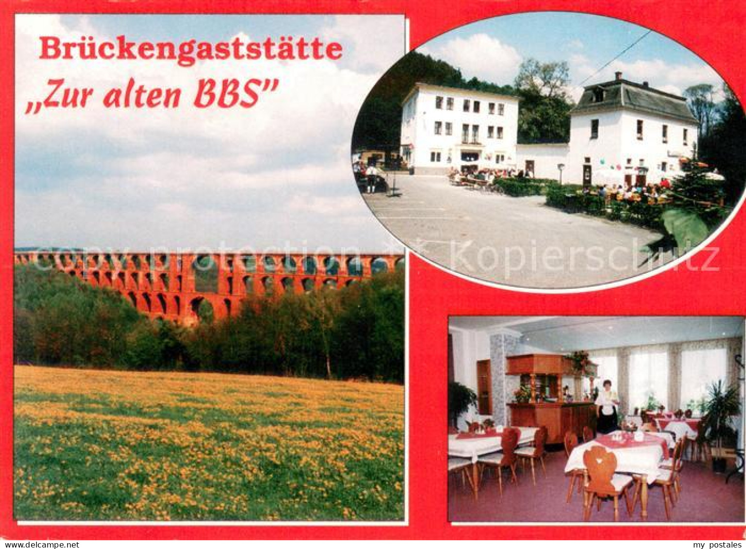 73657851 Weidig Brueckengaststaette Zur Alten BBS Blumenwiese Viadukt Weidig - Sonstige & Ohne Zuordnung