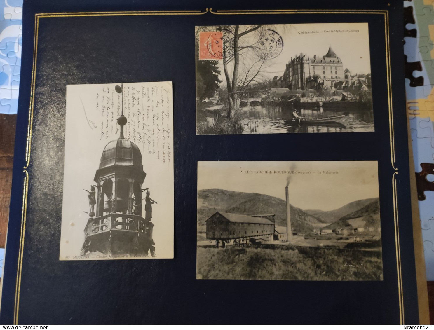 Lot de 96 cartes postales anciennes