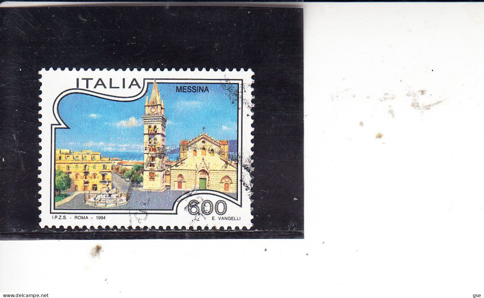 ITALIA  1994 - Sassone  2100° - Turismo - Messina - 1991-00: Afgestempeld