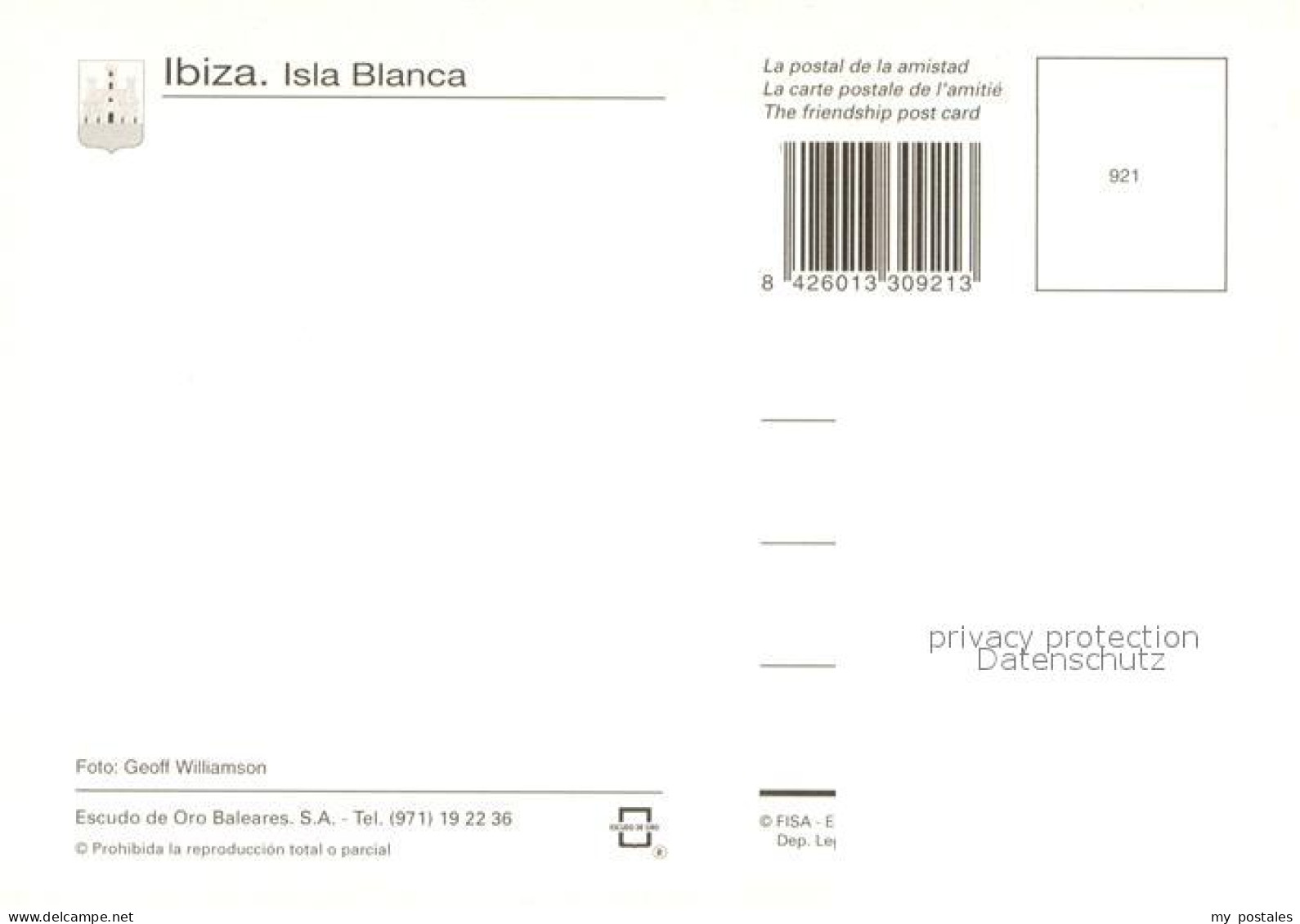 73657443 Ibiza Islas Baleares Fliegeraufnahme Ibiza Islas Baleares - Sonstige & Ohne Zuordnung