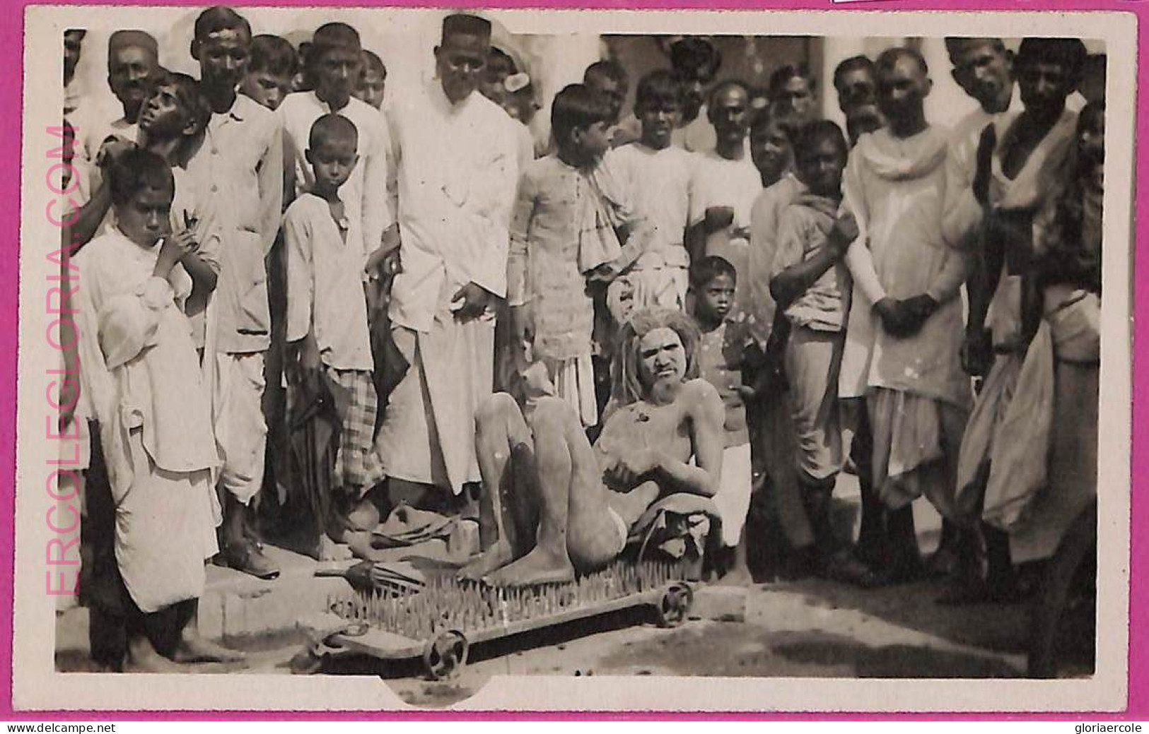 Ag3765  - INDIA - VINTAGE POSTCARD  - Ethnic - Indien