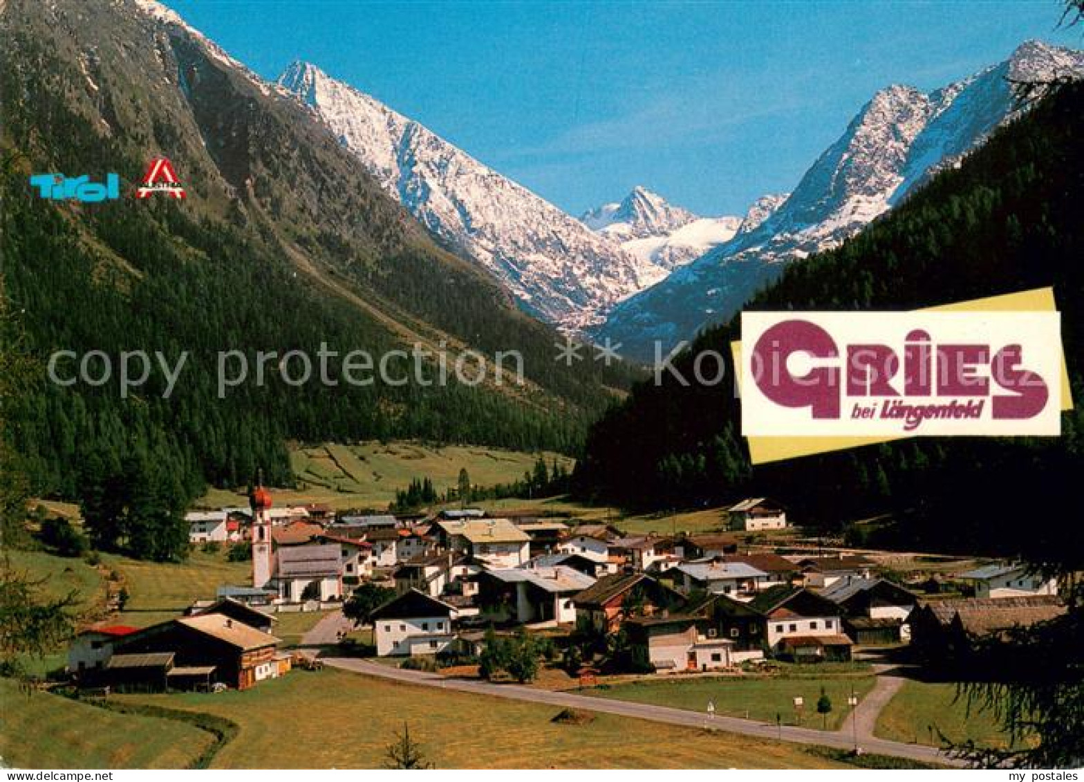 73657378 Gries Laengenfeld Tirol Fliegeraufnahme Gries Laengenfeld Tirol - Altri & Non Classificati