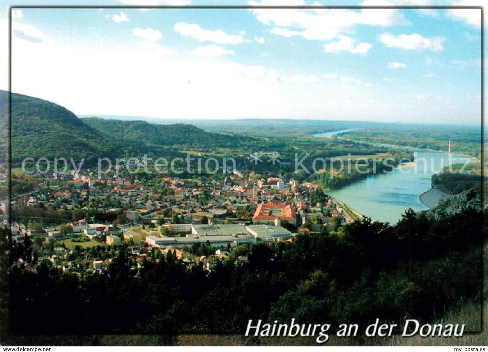 73657363 Hainburg Donau Blick Vom Braunsberg Hainburg Donau - Sonstige & Ohne Zuordnung