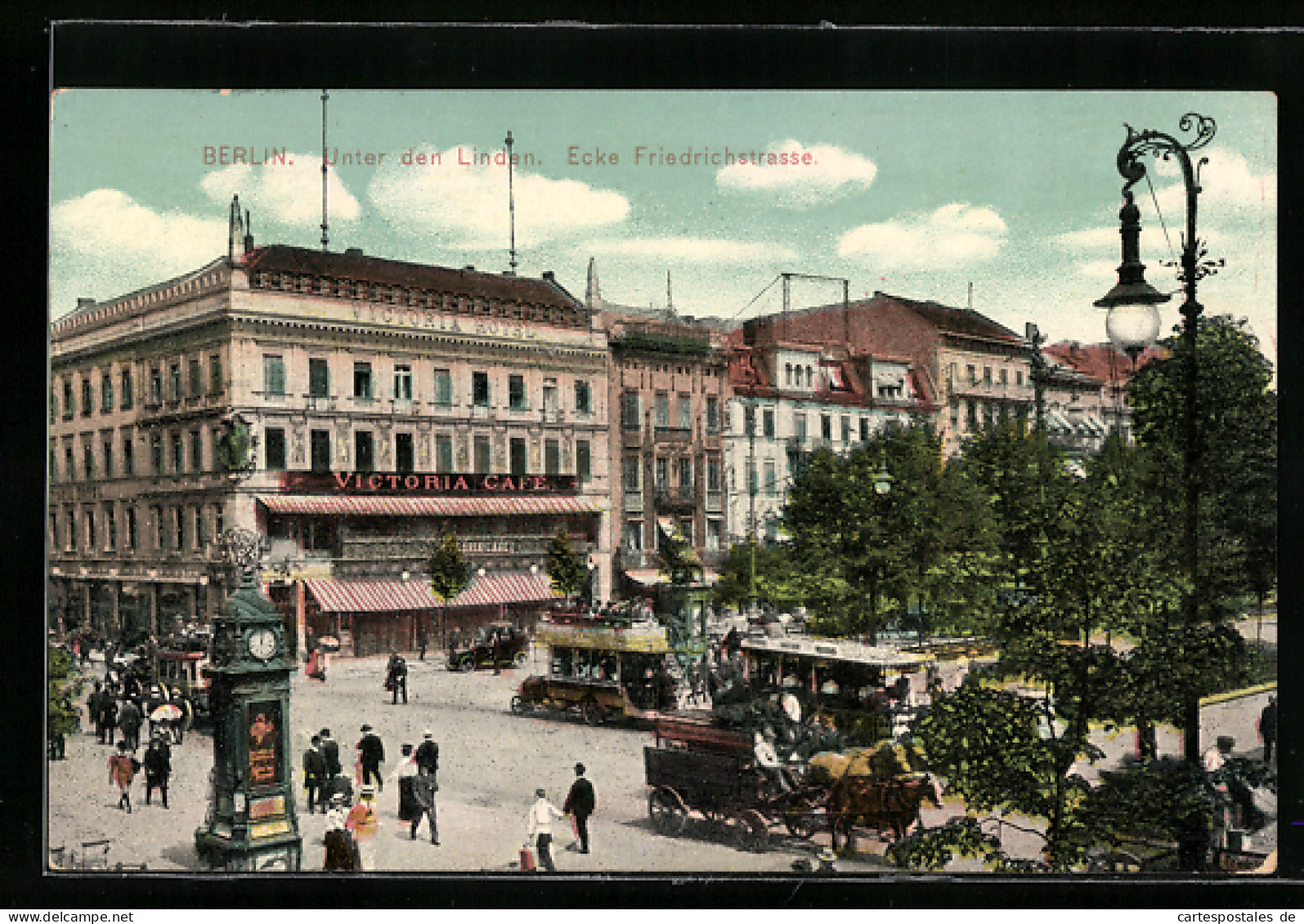 AK Berlin, Strassenpartie Unter Den Linden  - Mitte