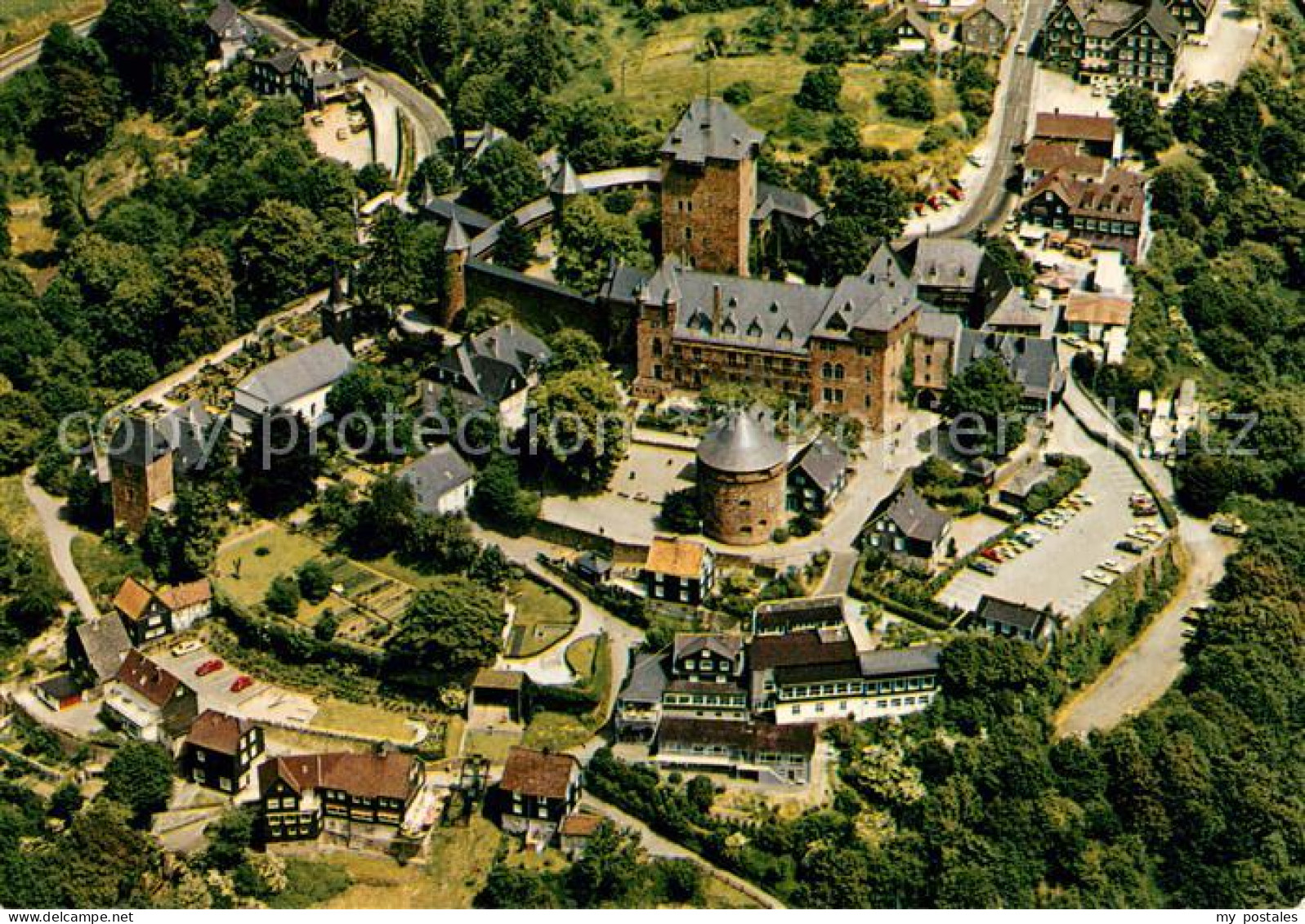 73657139 Burg Wupper Schloss Bergisches Land Fliegeraufnahme Burg Wupper - Solingen