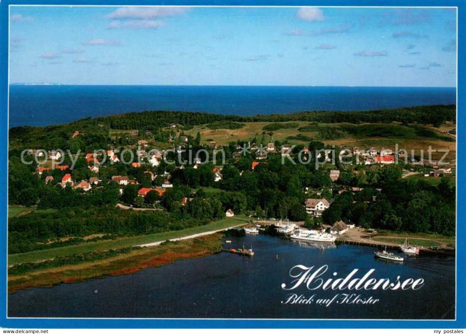 73657108 Kloster Hiddensee Ostseeinsel Fliegeraufnahme Kloster Hiddensee - Autres & Non Classés