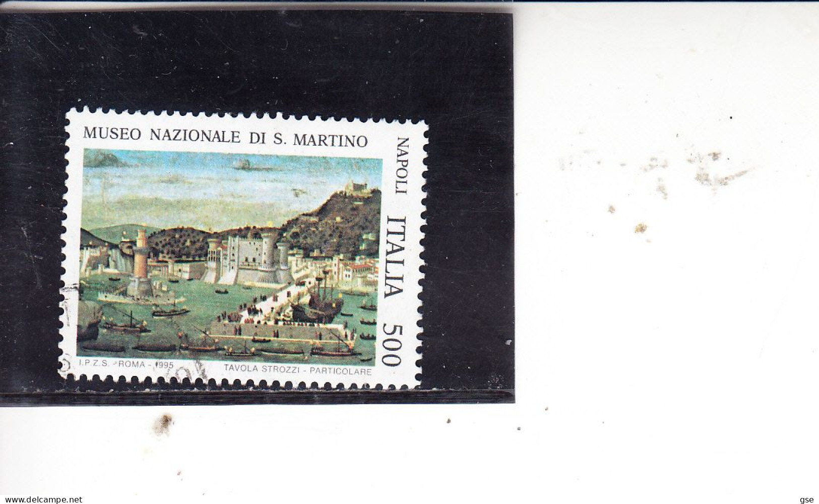 ITALIA  1995 - Sassone  2157° -  Musei Italiani - - Napoli - 1991-00: Afgestempeld