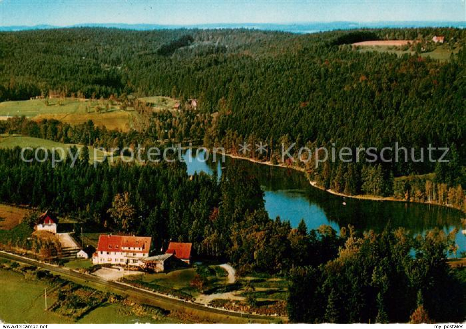 73657039 Ebnisee Gasthof Pension Zum Hirschen Fliegeraufnahme Ebnisee - Autres & Non Classés