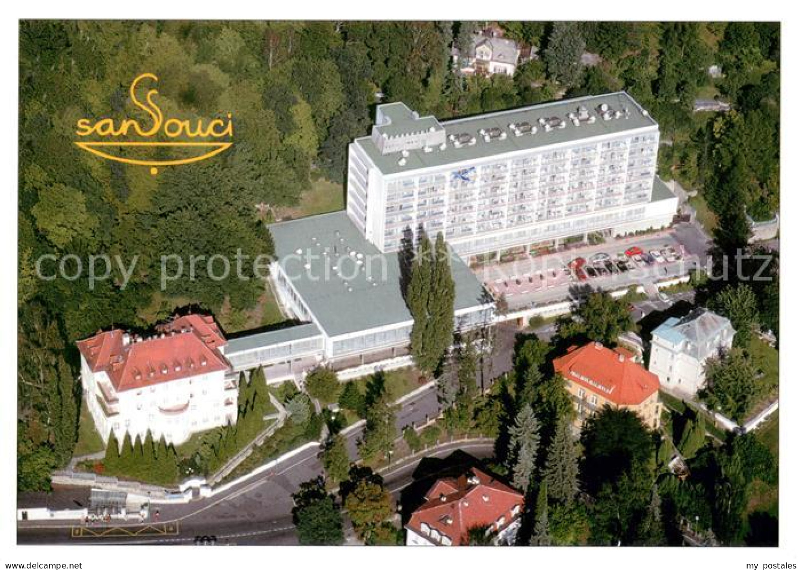 73656923 Karlovy Vary Karlsbad Sanssouci Lazenske Sanatorium Kurhotel Spa Hotel  - Tchéquie