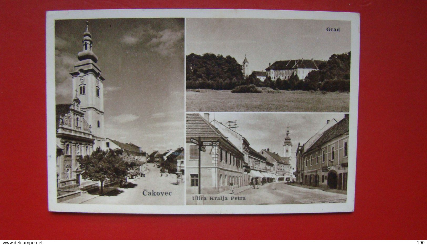 Cakovec - Ulica Kralja Petra.Grad. - Croazia