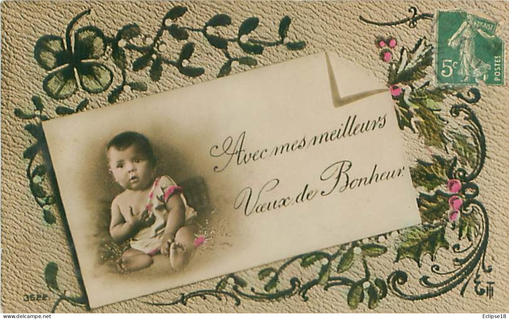 Bébé - Voeux De Bonheur     Q 2591 - Baby's